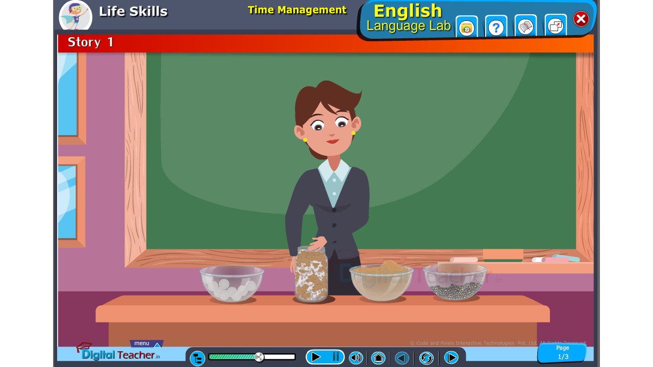 Digital Teacher English language lab - Life skills