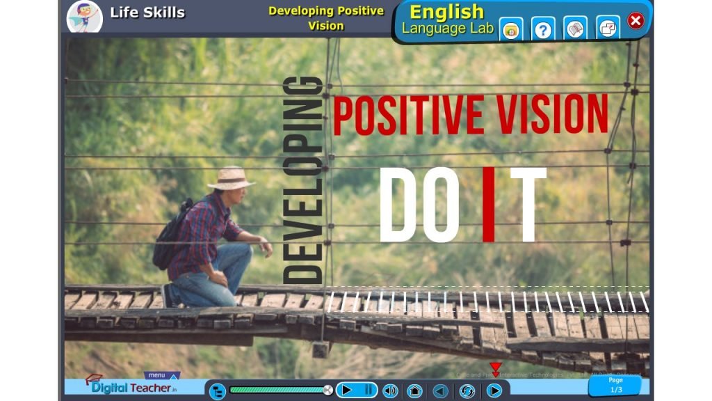 Life skills: Developing Positive Vision  | Digital Teacher English Language Lab