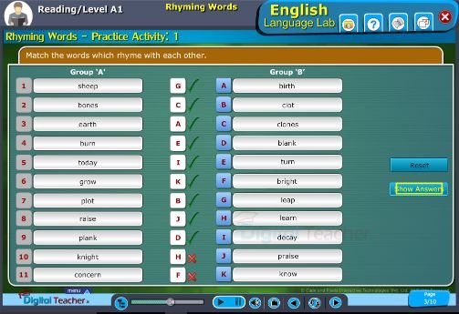 Rhyming Activities for Kindergarten using Match-Up,  Mats,  Word Ladders