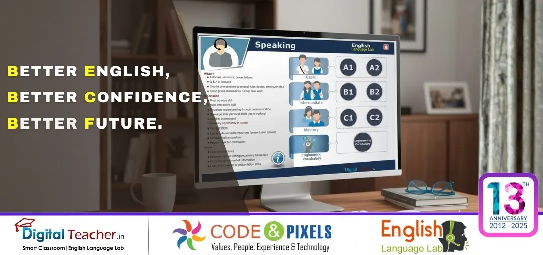 better english, better confidence and better future