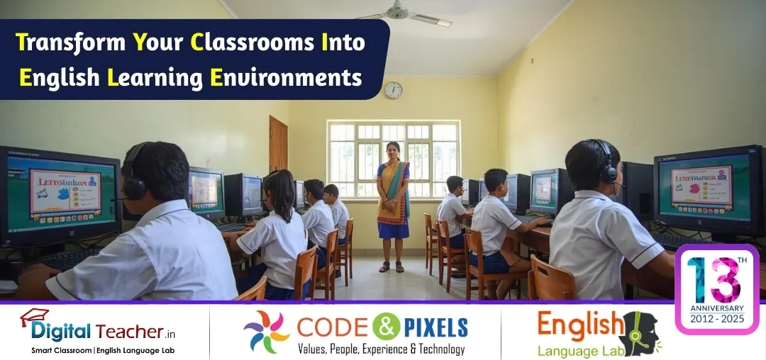 transform your classrooms into english learning environments